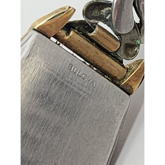 Vintage Bulova Mens Watch With Metal Bretton Expansion Band "Does Not Work"‎ - Picture 4 of 8